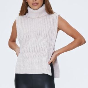 Forever 21 Turtleneck Sweater Vest